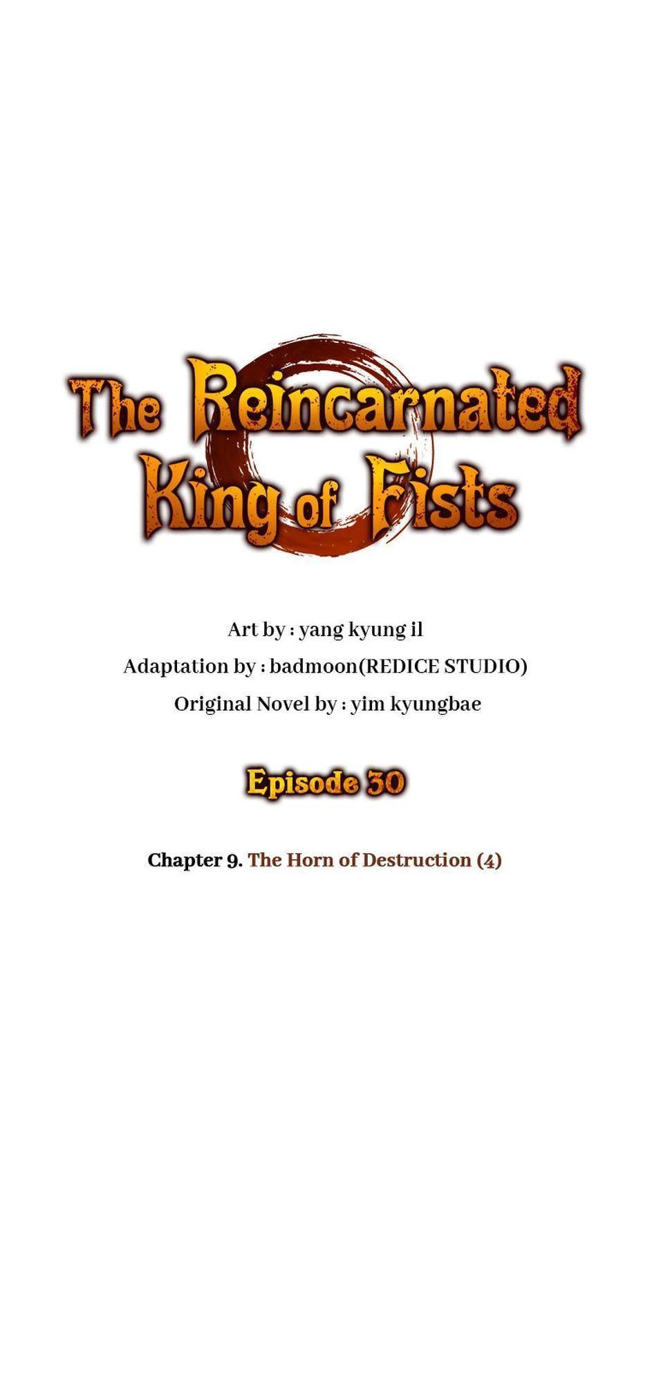 Read The Reincarnated King of Fists EN Manga Online