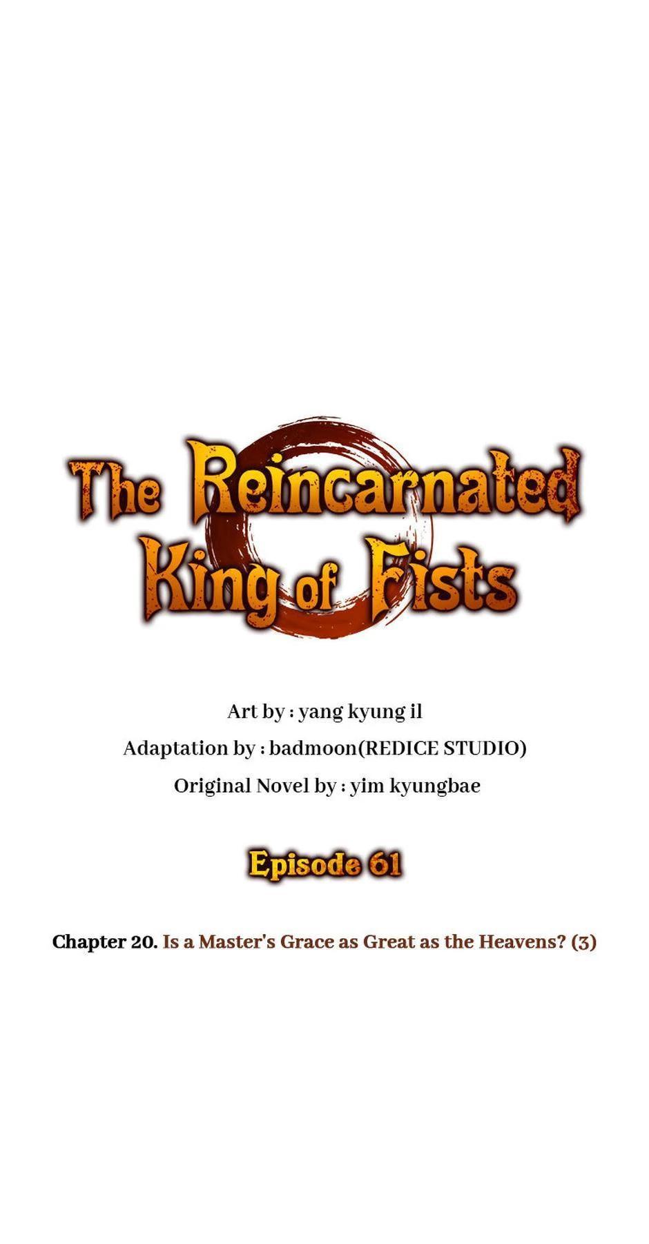 Read The Reincarnated King of Fists EN Manga Online