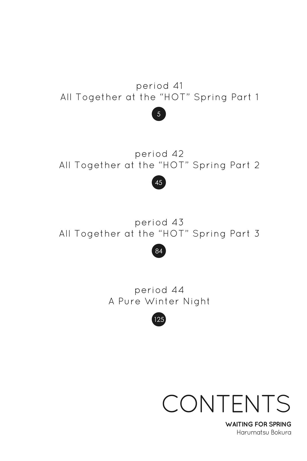 Read Waiting for Spring EN Manga Online