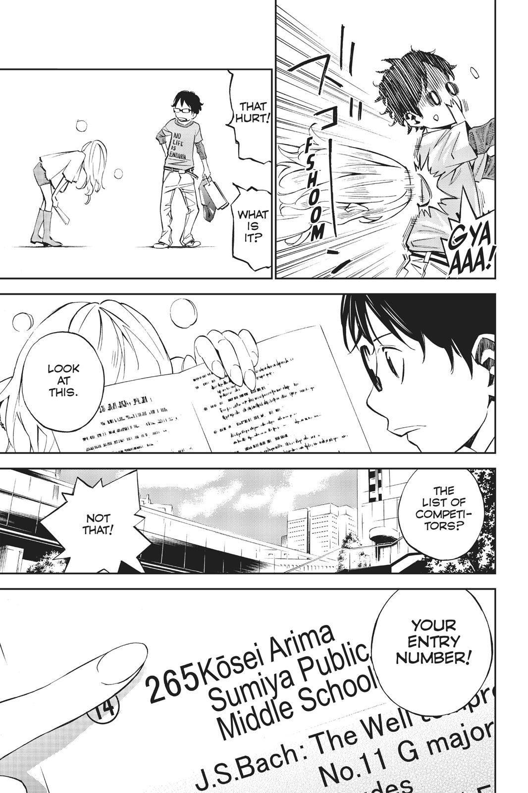 Read Your Lie in April EN Manga Online