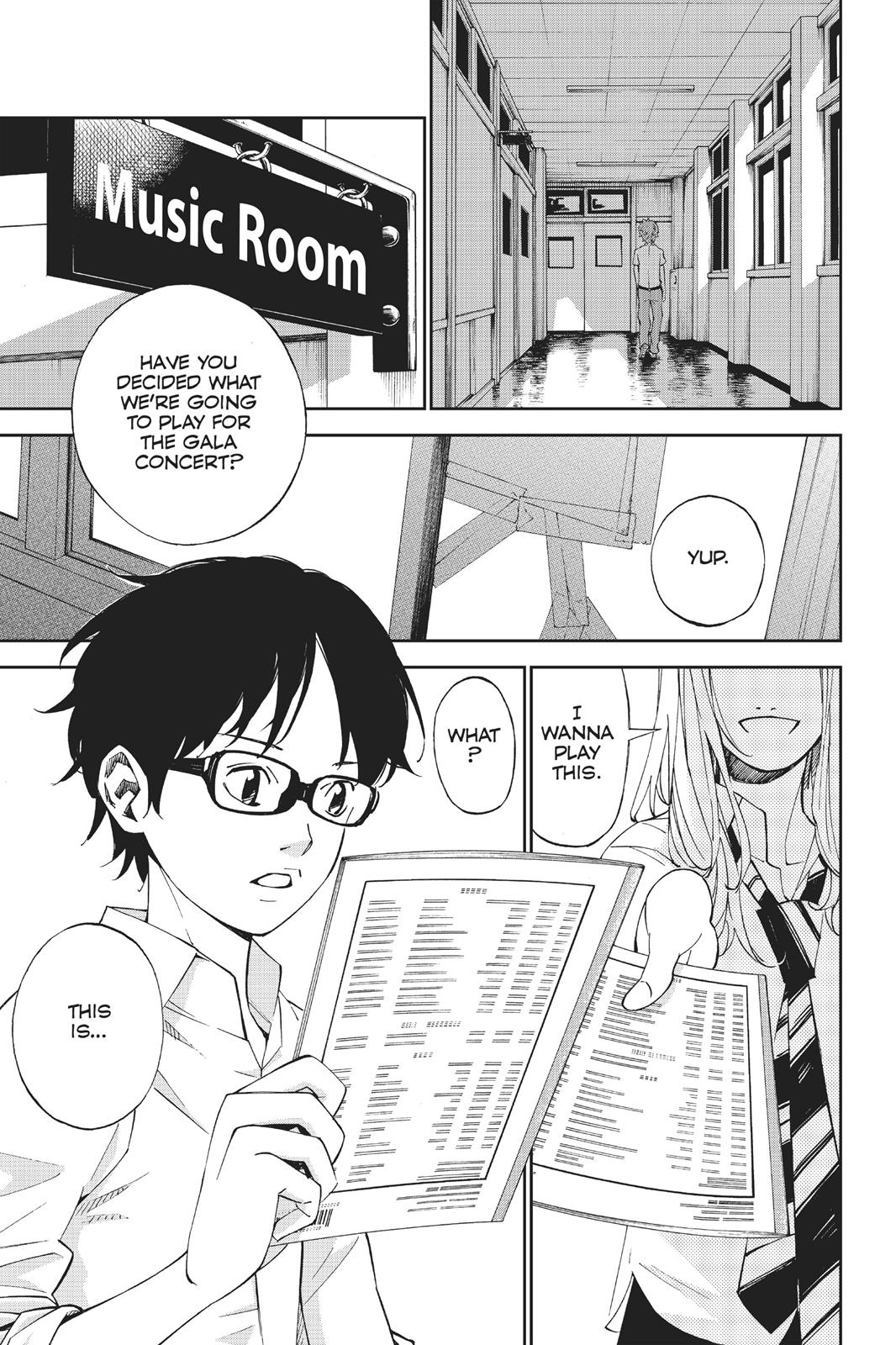 Read Your Lie in April EN Manga Online