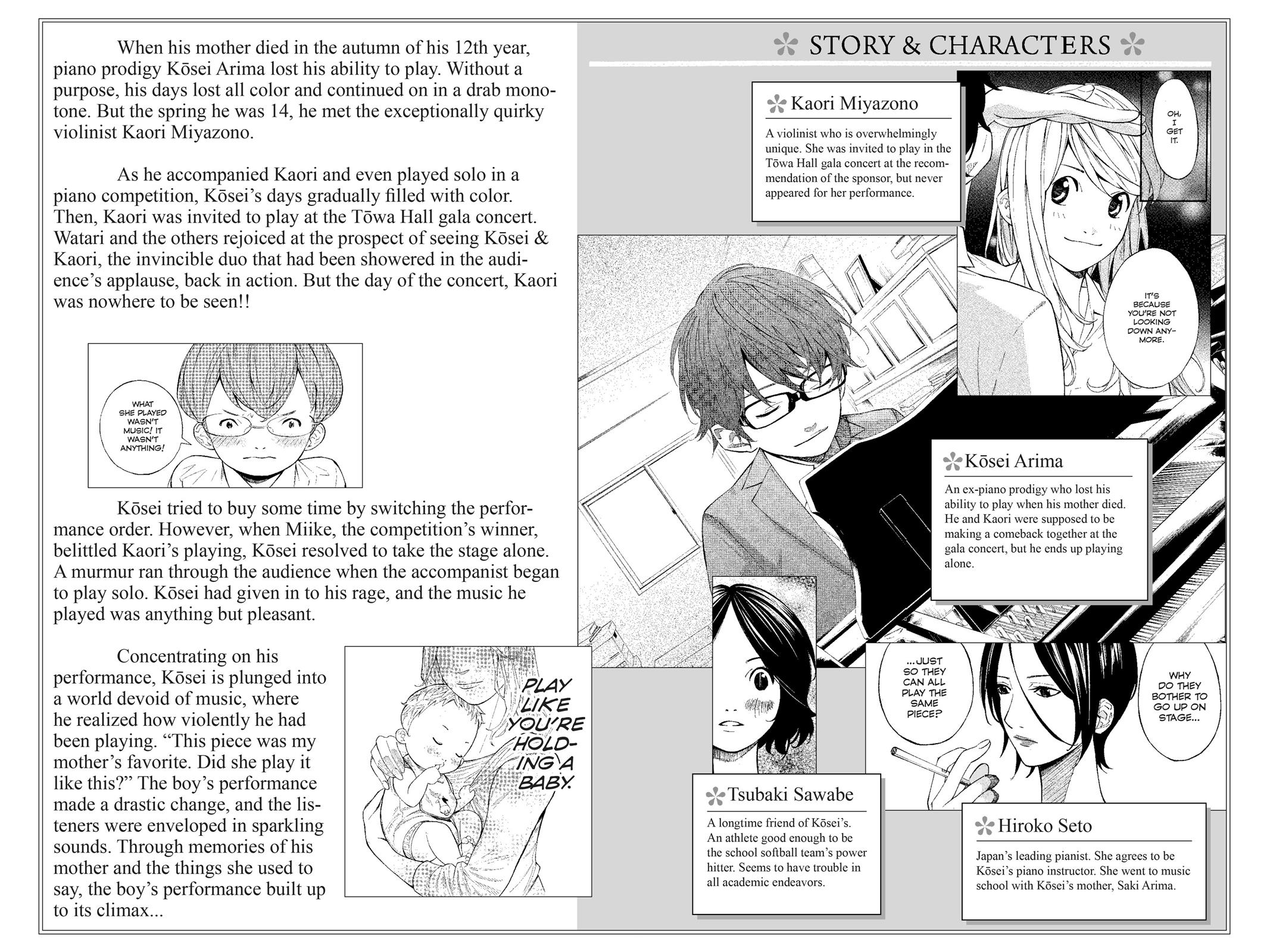 Read Your Lie in April EN Manga Online