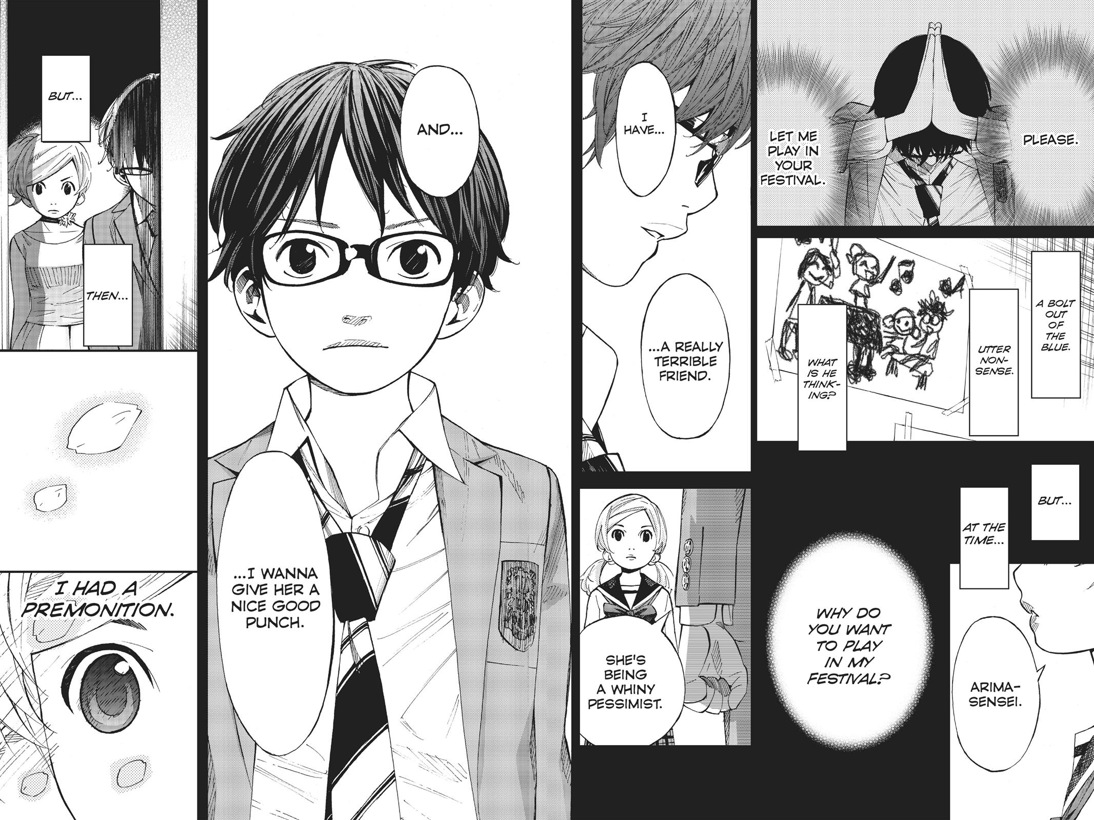 Read Your Lie in April EN Manga Online