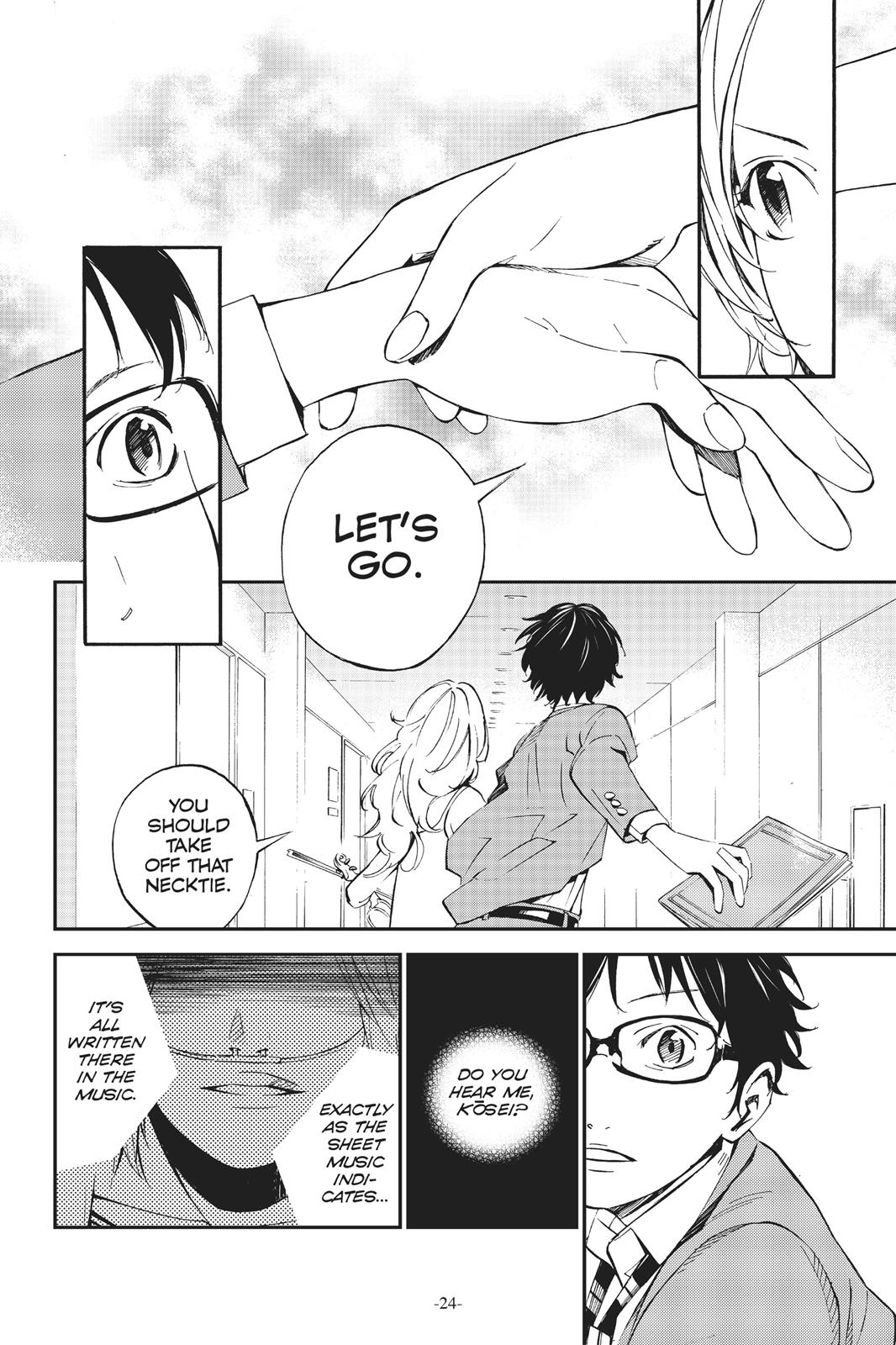 Read Your Lie in April EN Manga Online