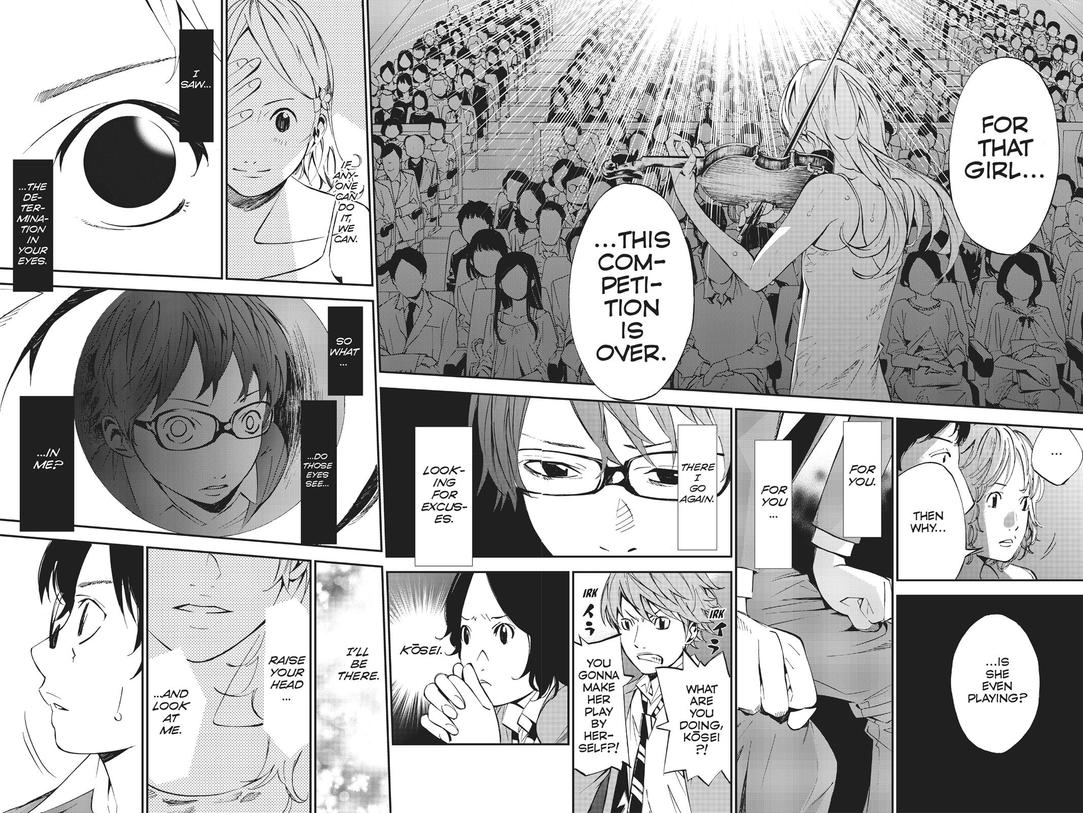 Read Your Lie in April EN Manga Online