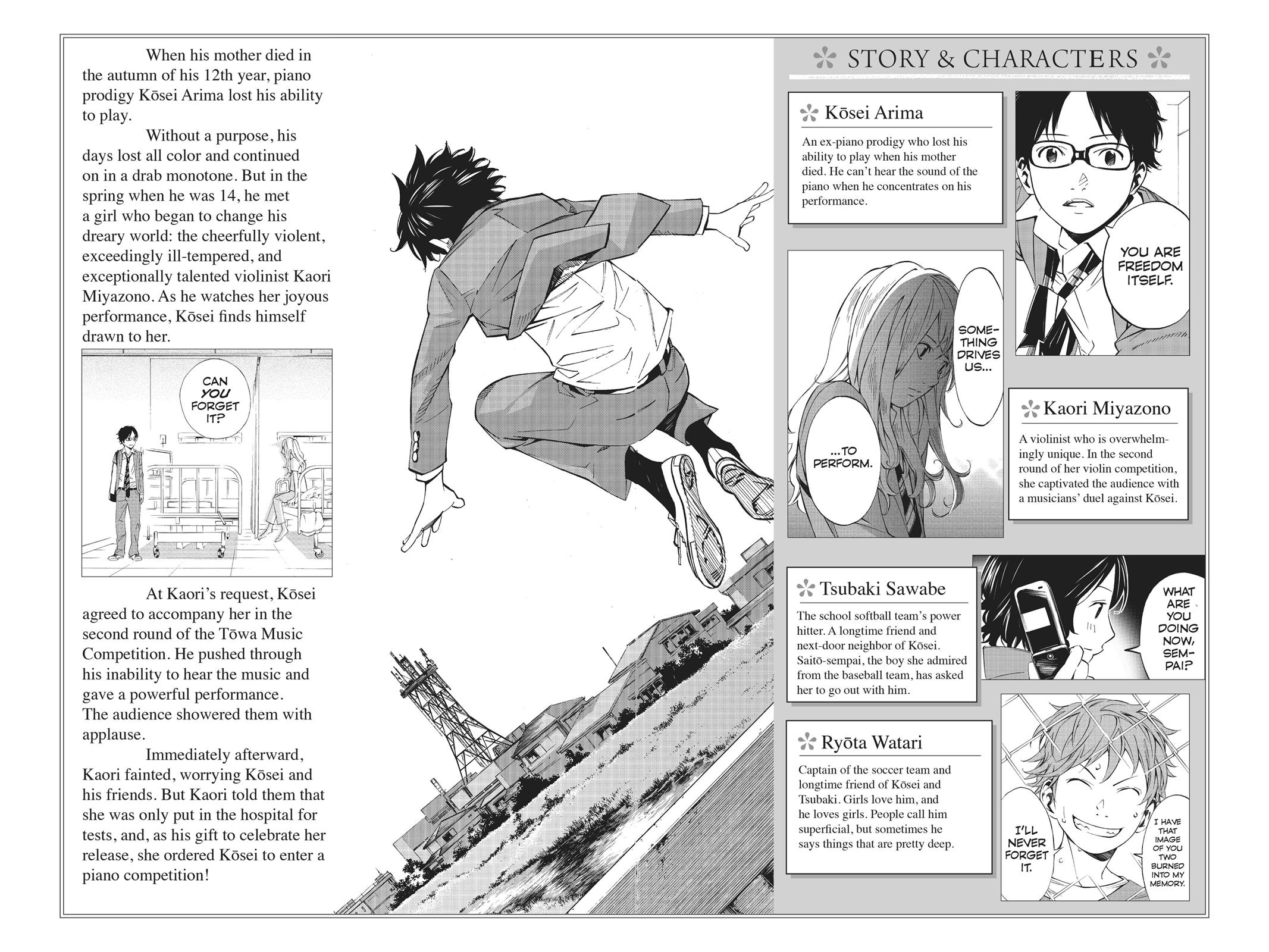 Read Your Lie in April EN Manga Online