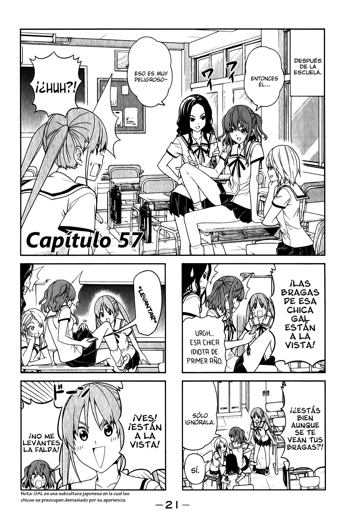 Read Aho Girl ES Manga Online