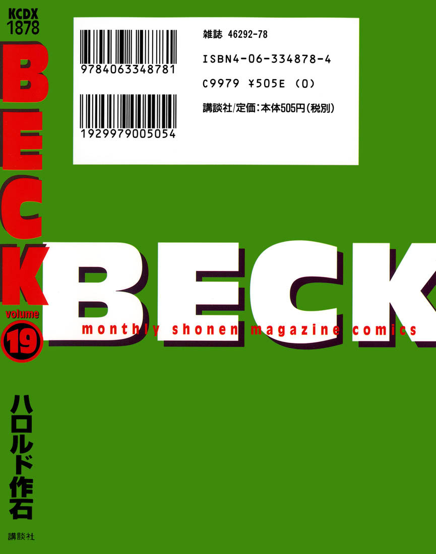 Read Beck ES Manga Online