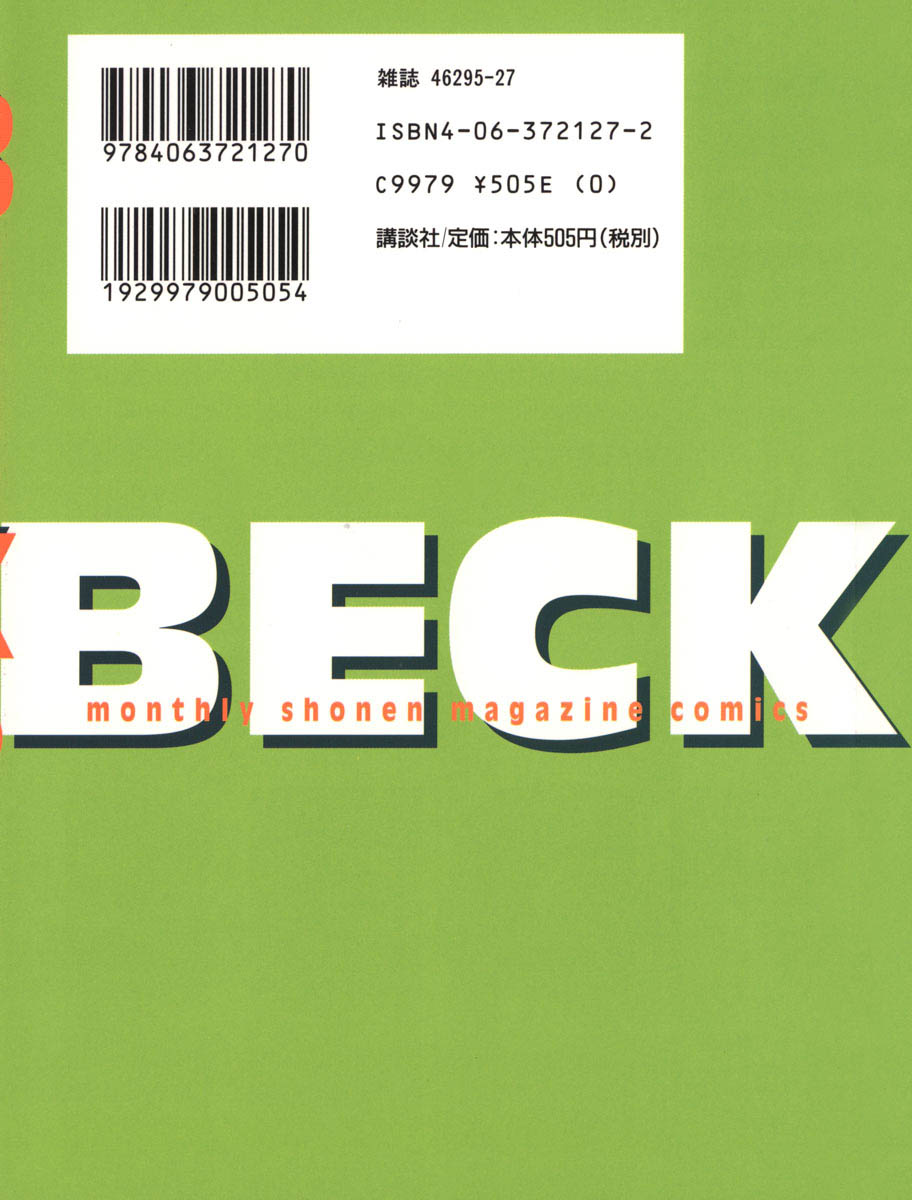 Read Beck ES Manga Online