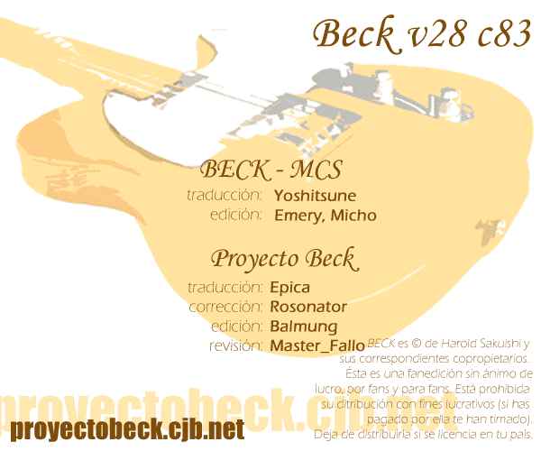 Read Beck ES Manga Online