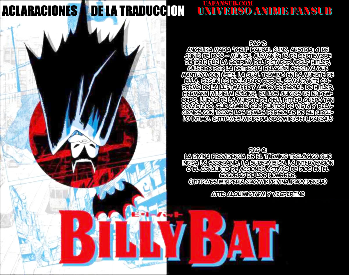 Read Billy Bat ES Manga Online