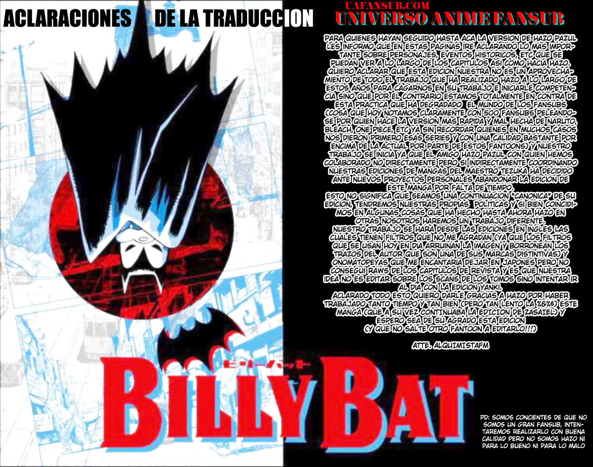Read Billy Bat ES Manga Online