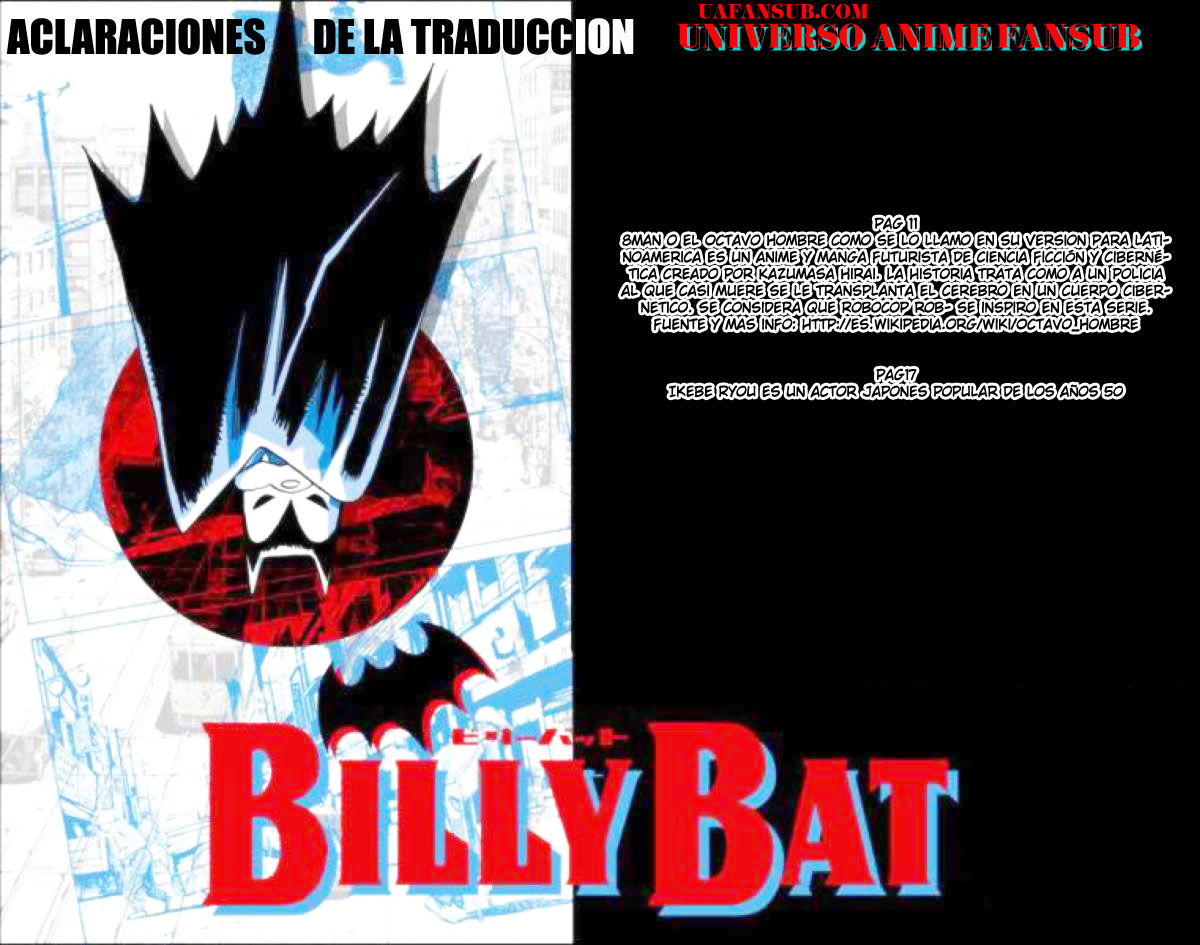 Read Billy Bat ES Manga Online