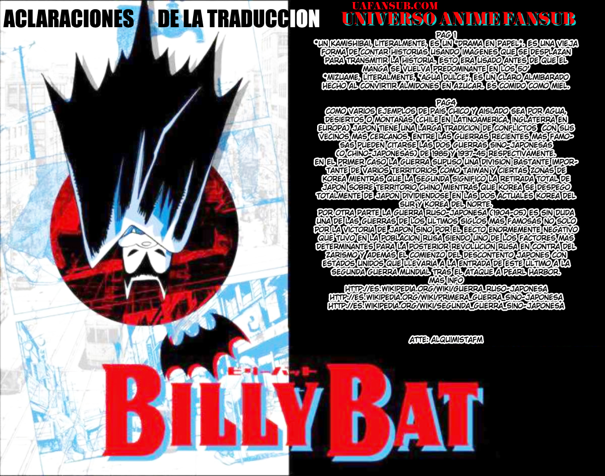 Read Billy Bat ES Manga Online