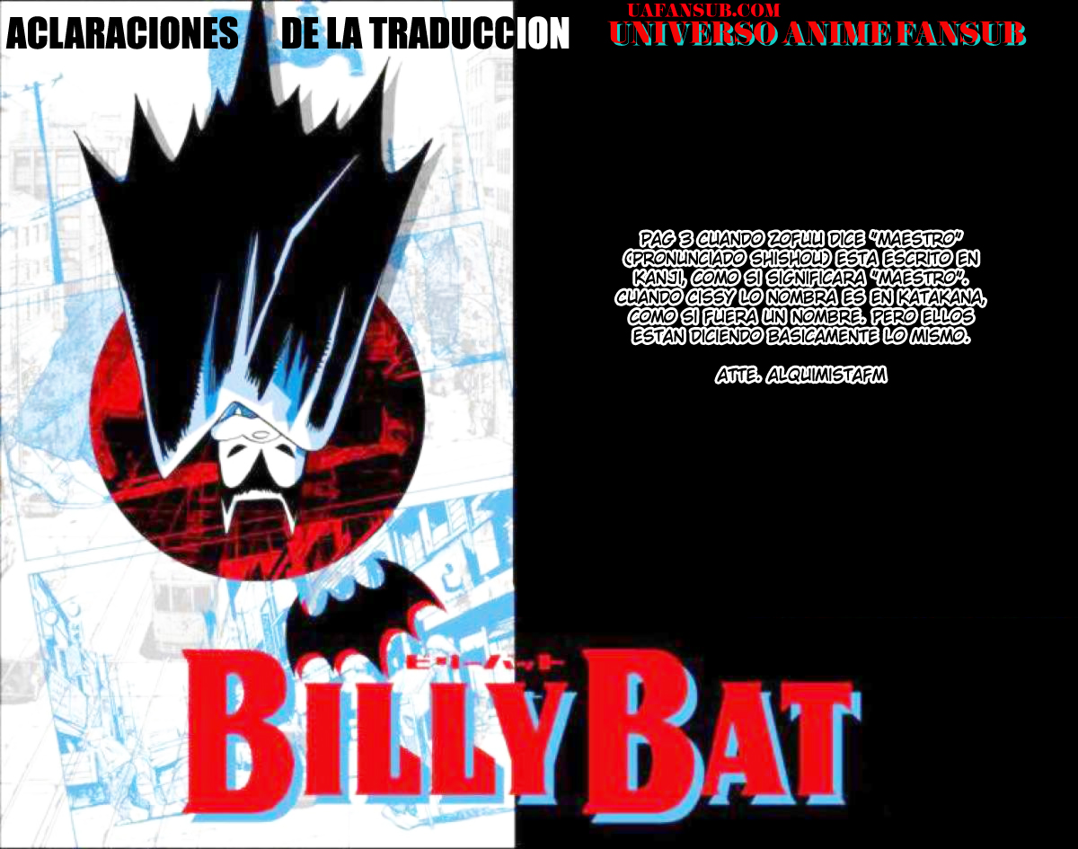 Read Billy Bat ES Manga Online