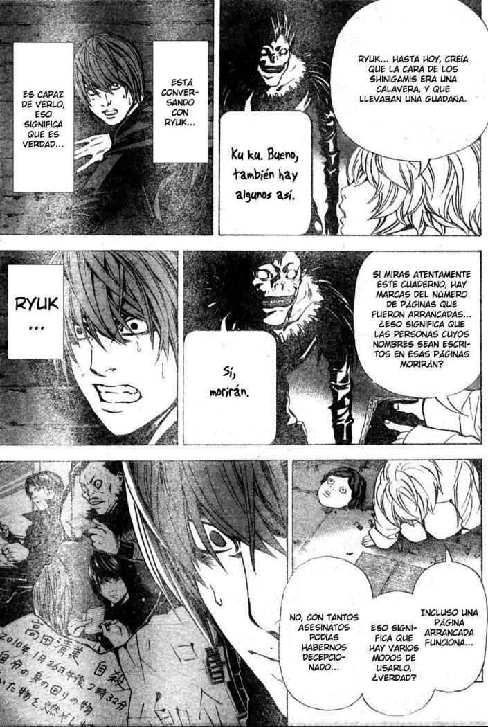 Read Death Note ES Manga Online