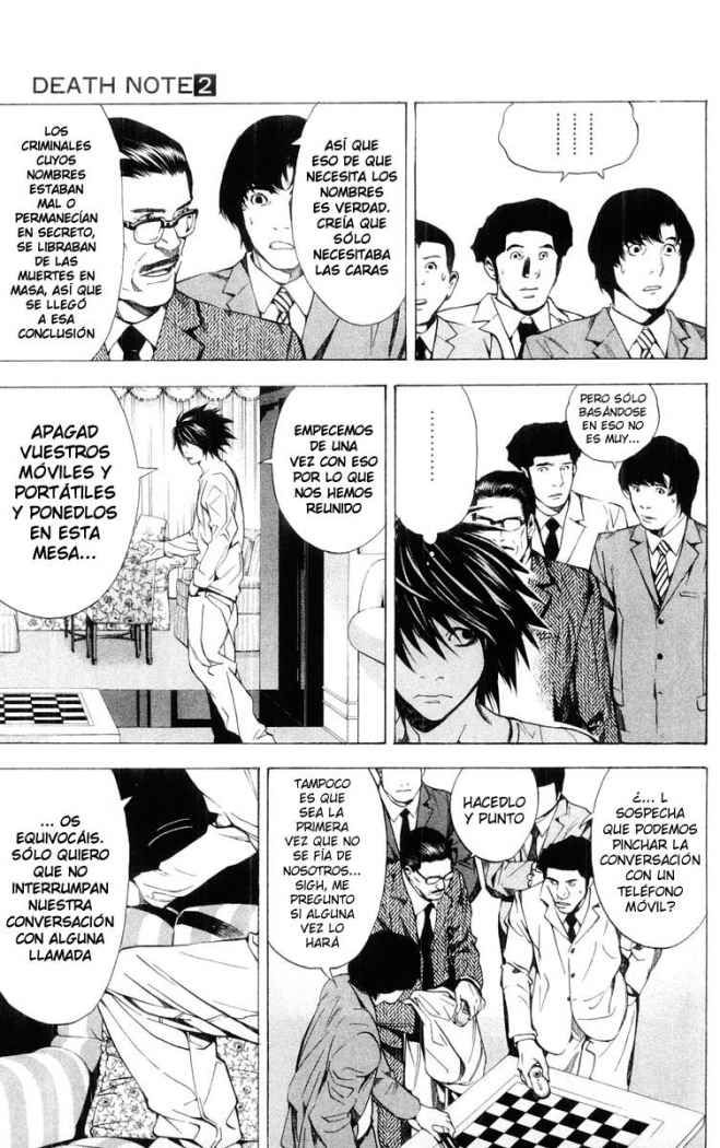 Read Death Note ES Manga Online