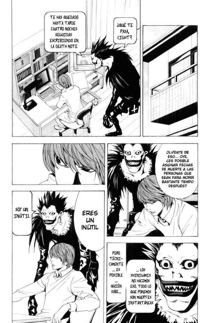 Read Death Note ES Manga Online