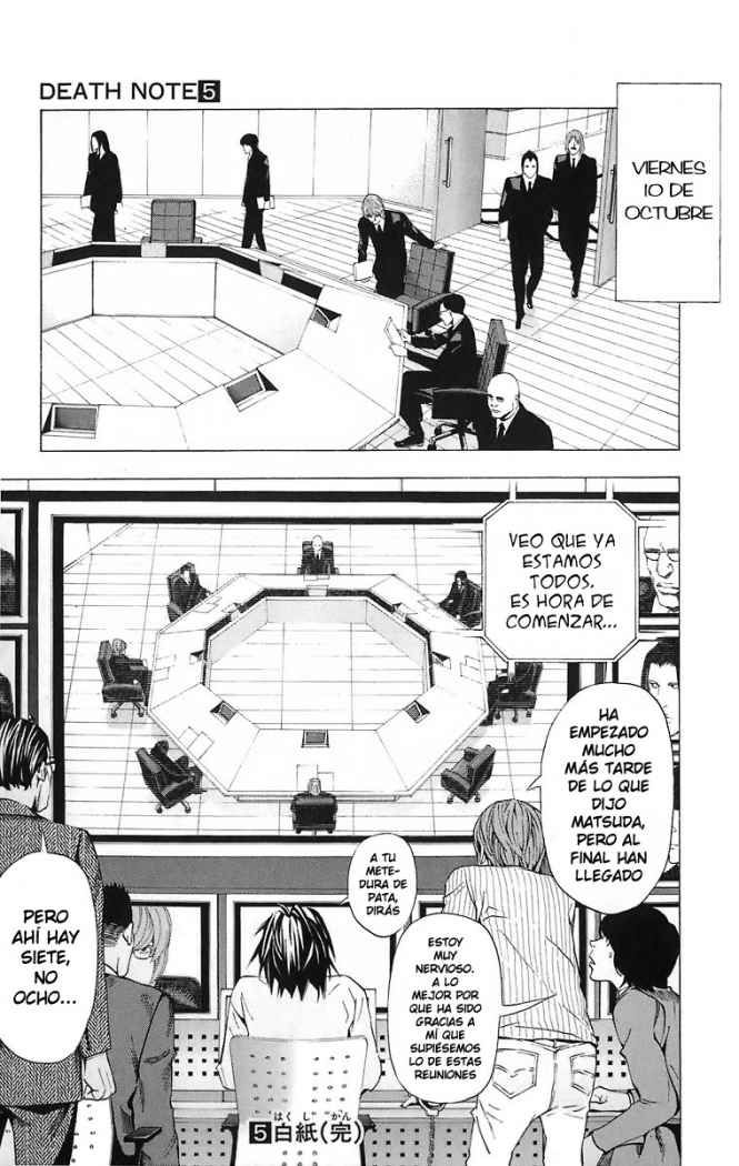 Read Death Note ES Manga Online