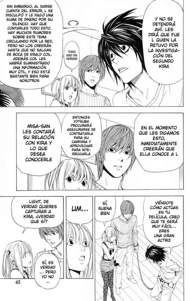 Read Death Note ES Manga Online