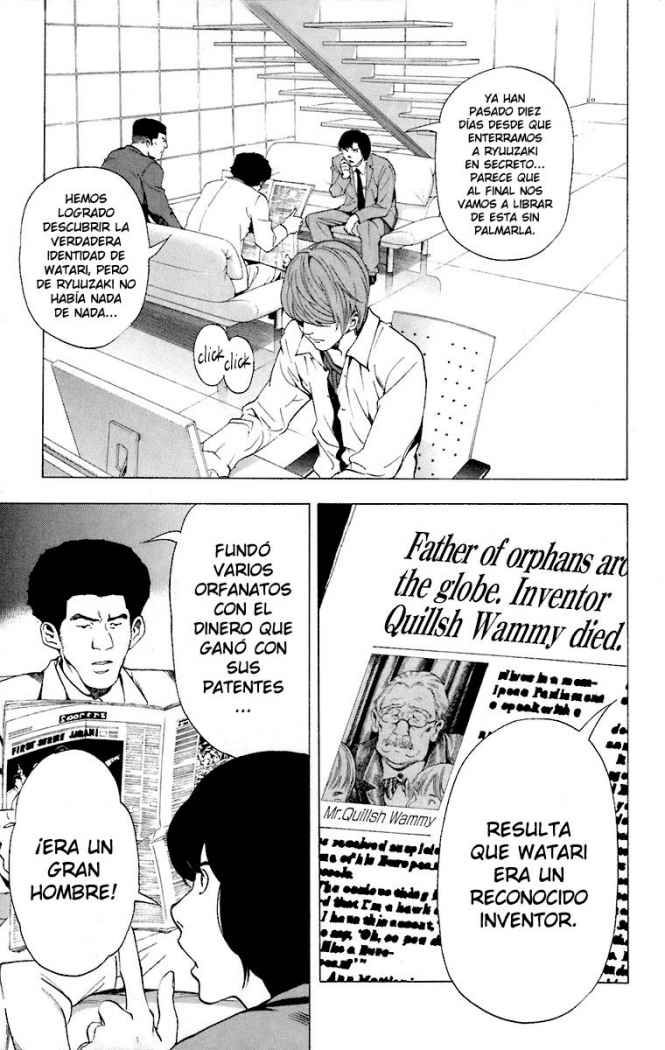 Read Death Note ES Manga Online