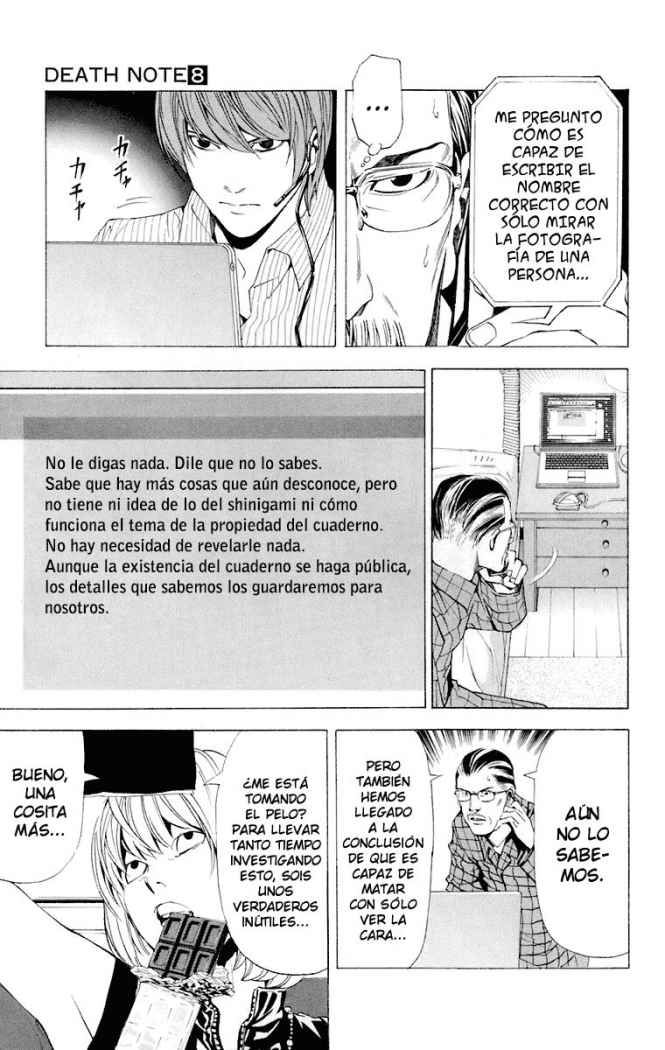 Read Death Note ES Manga Online