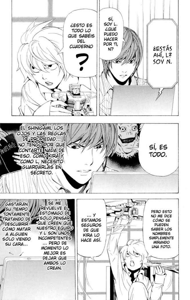 Read Death Note ES Manga Online