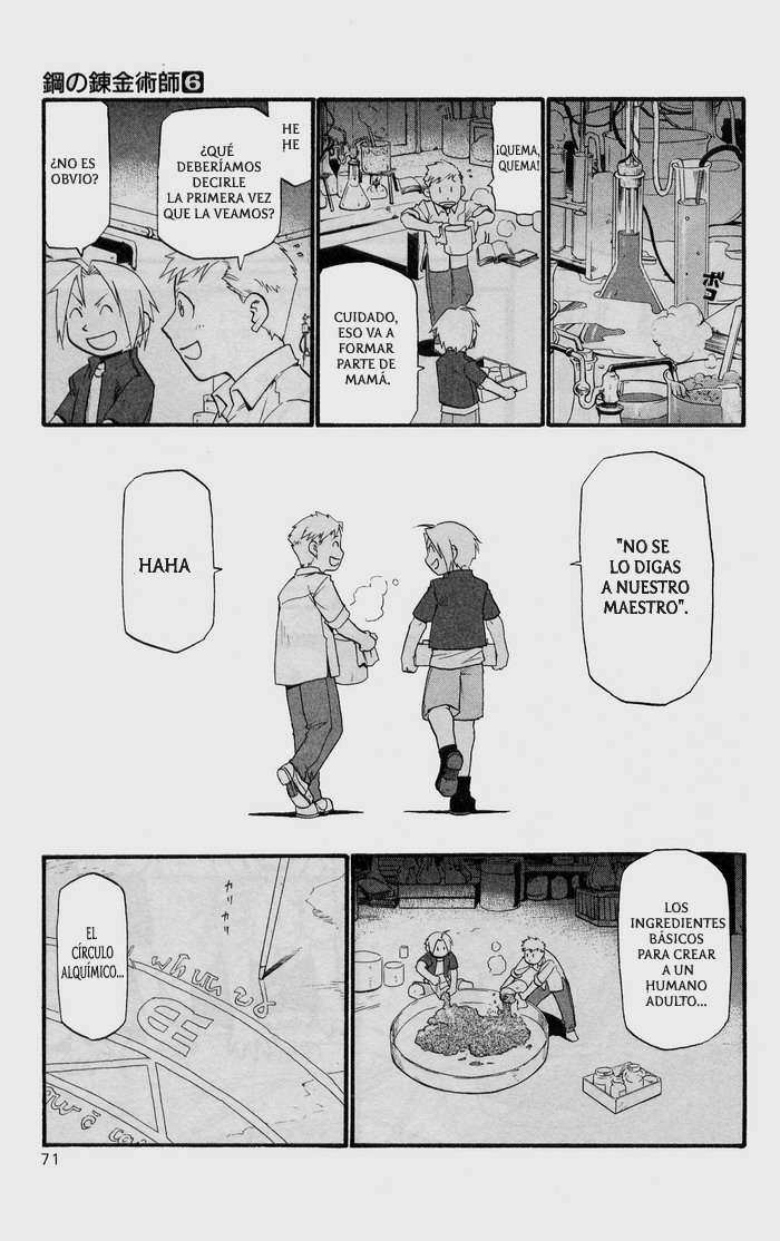 Read Fullmetal Alchemist ES Manga Online