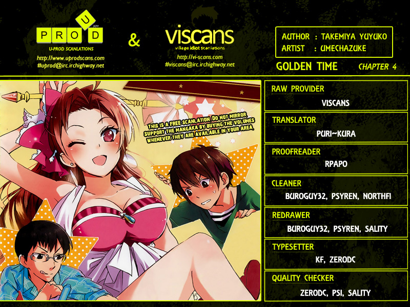 Read Golden Time ES Manga Online