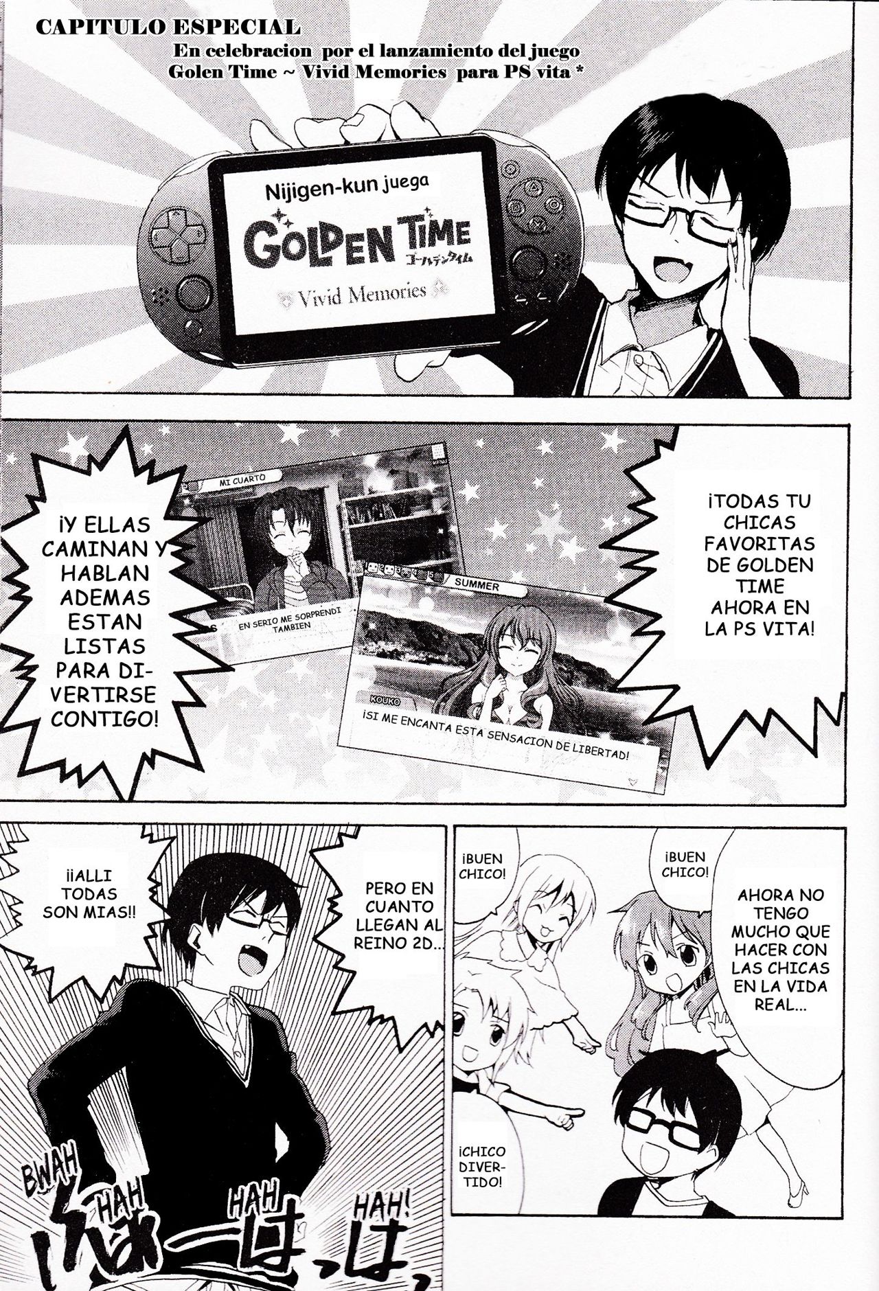 Read Golden Time ES Manga Online