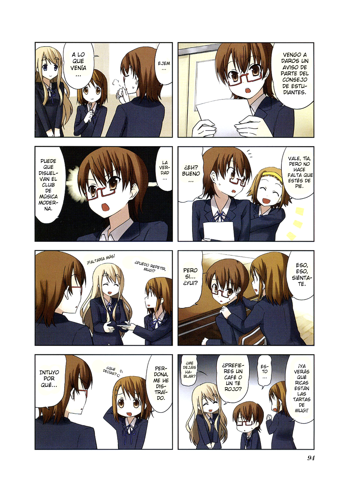 Read K-ON! ES Manga Online