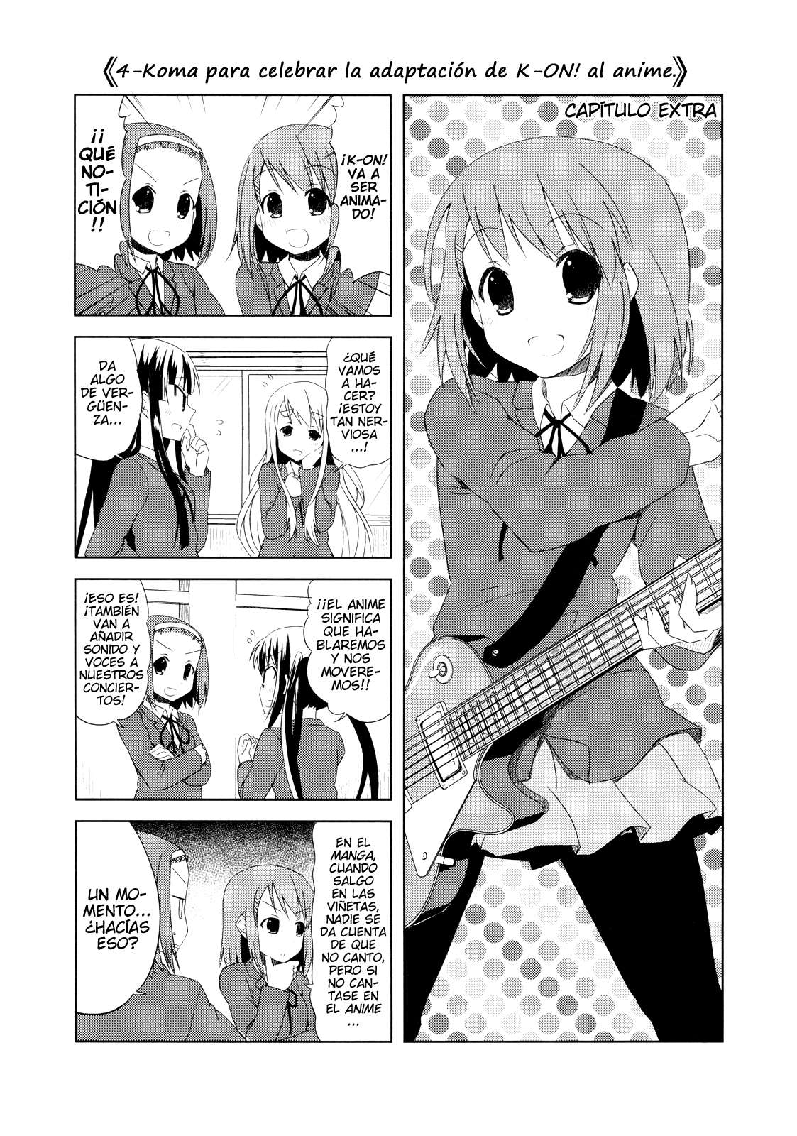 Read K-ON! ES Manga Online