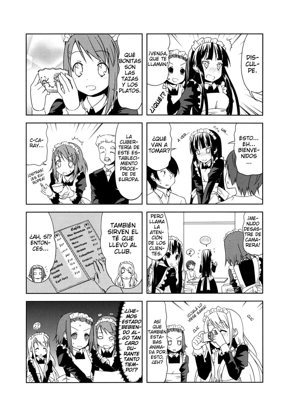 Read K-ON! ES Manga Online