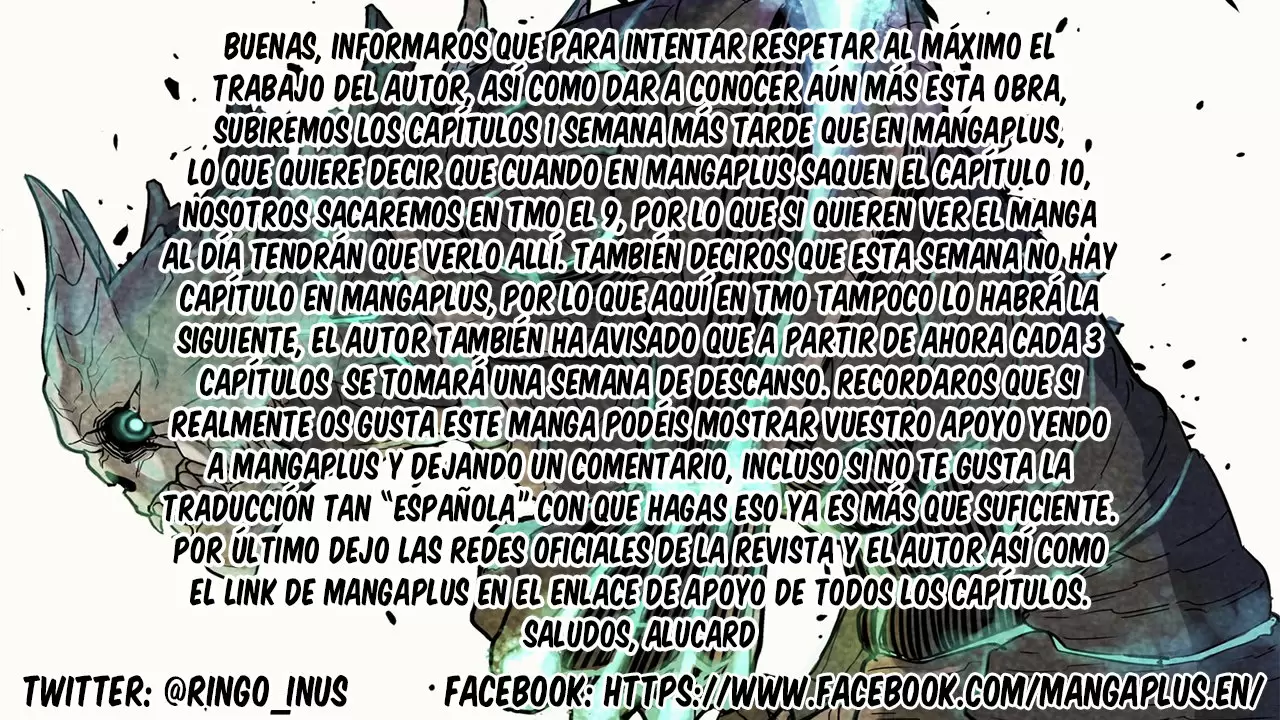 Read Kaiju No. 8 ES Manga Online