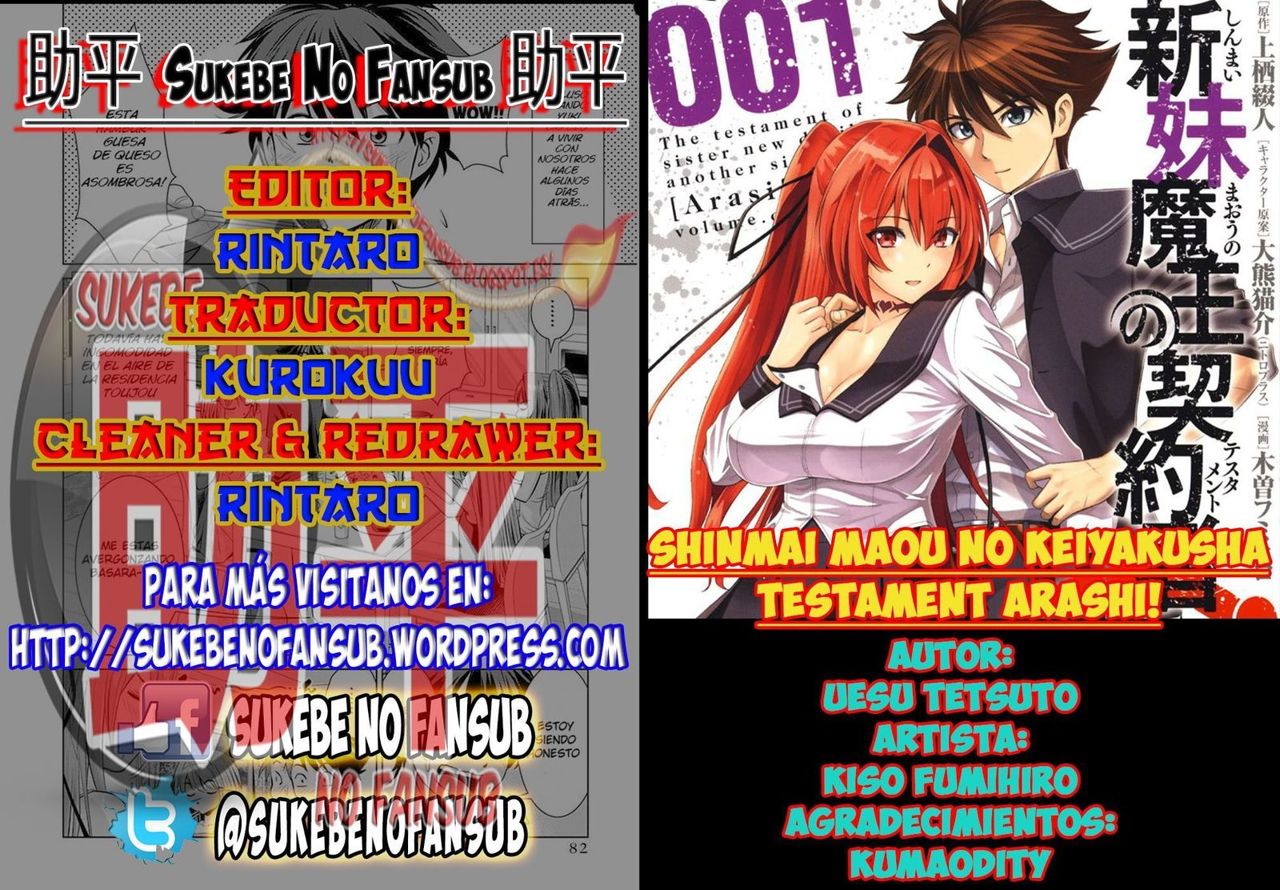 Read Shinmai Maou no Keiyakusha Testament Arashi! ES Manga Online