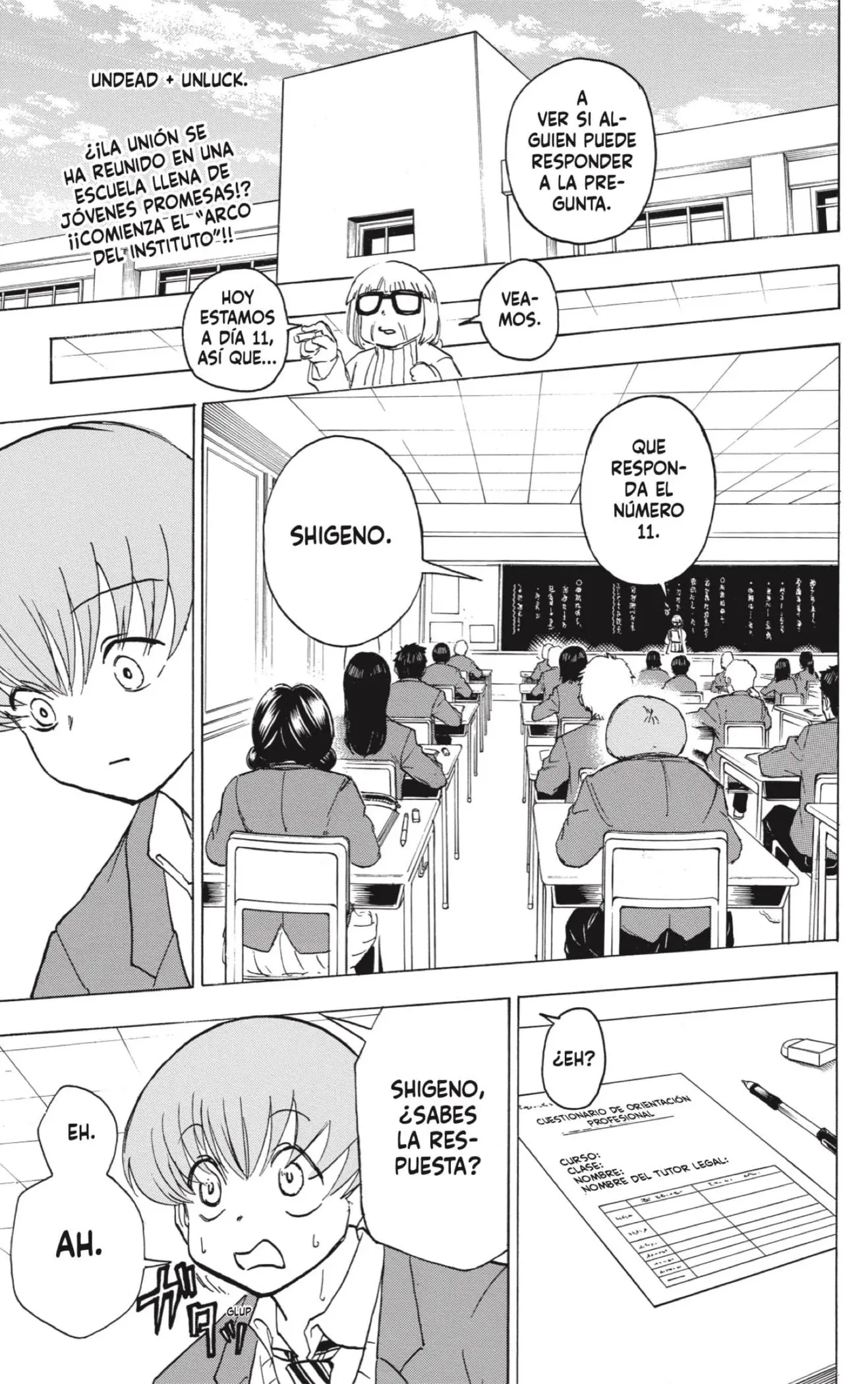 Read Undead Unluck ES Manga Online