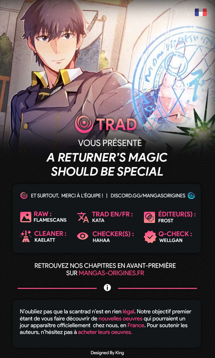 Read A Returner’s Magic Should Be Special FR Manga Online