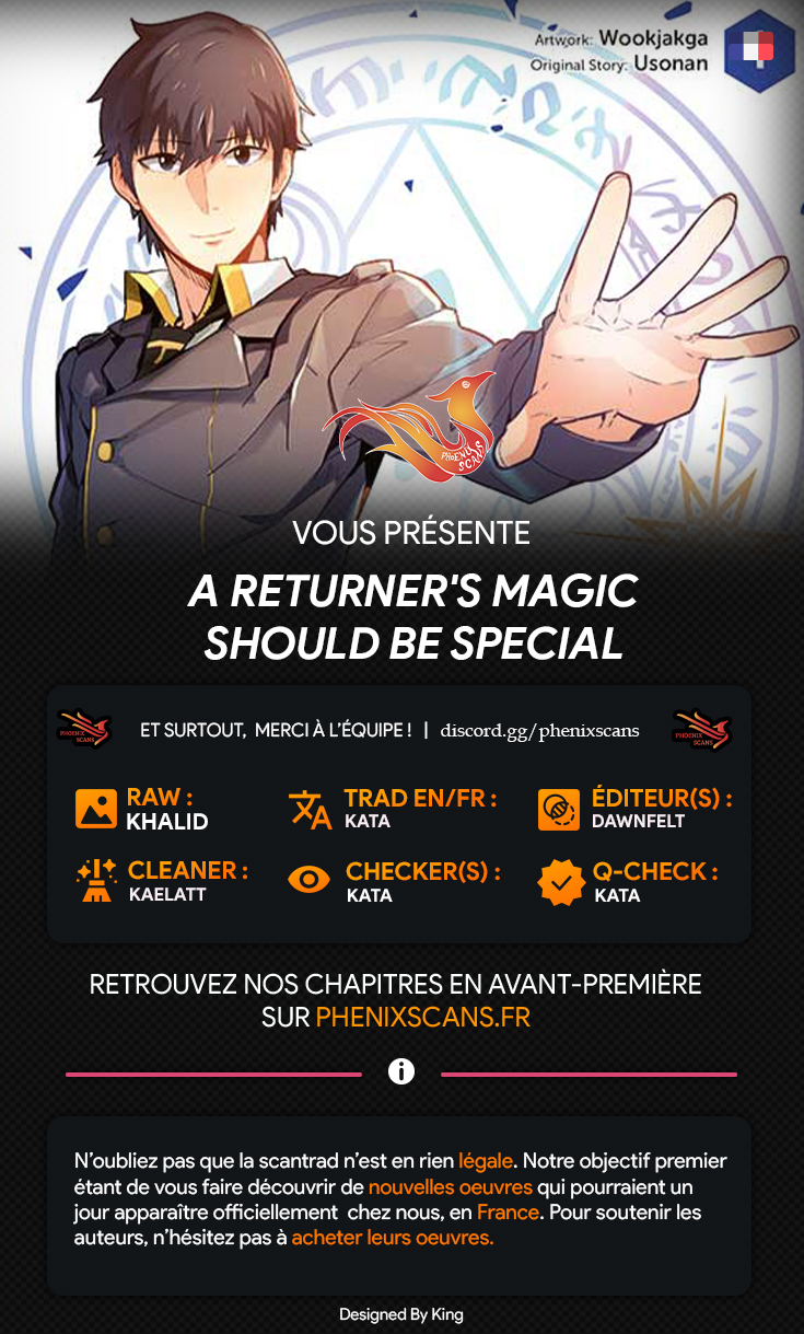 Read A Returner’s Magic Should Be Special FR Manga Online