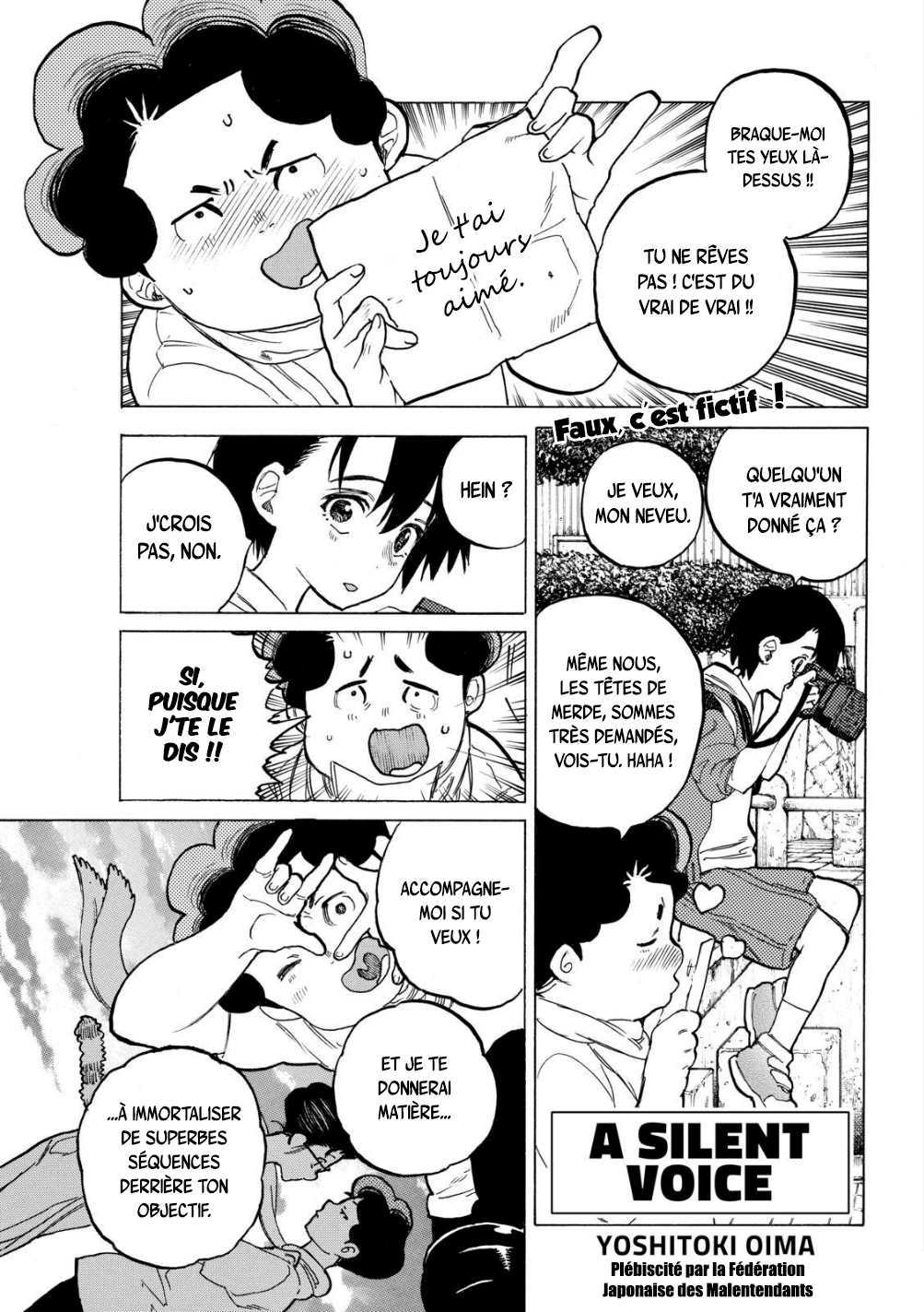 Read A Silent Voice FR Manga Online