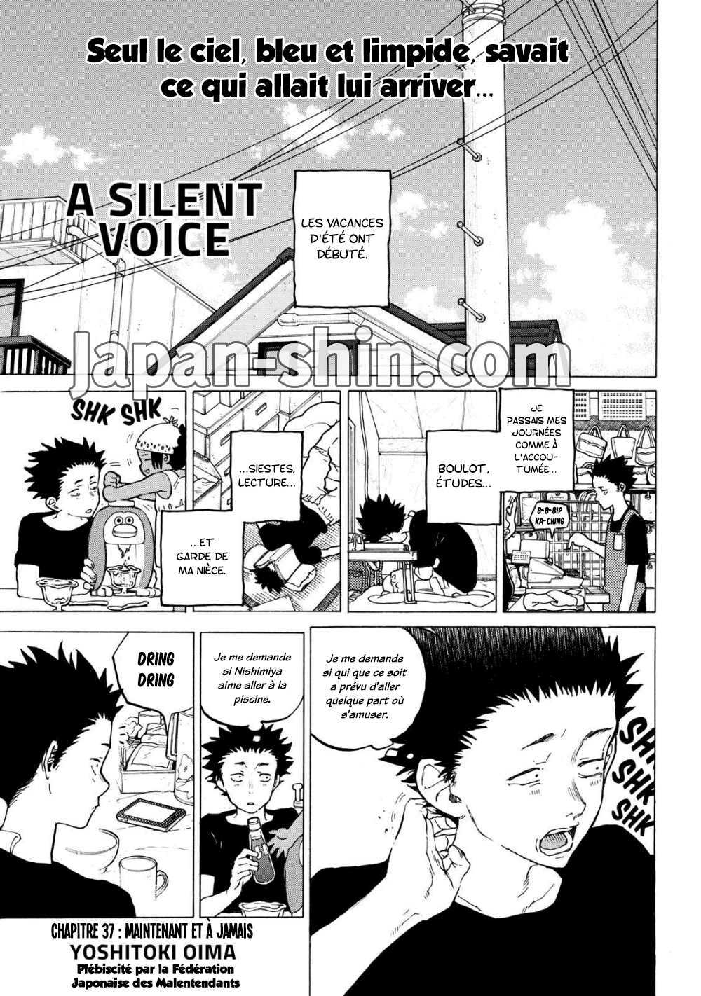 Read A Silent Voice FR Manga Online