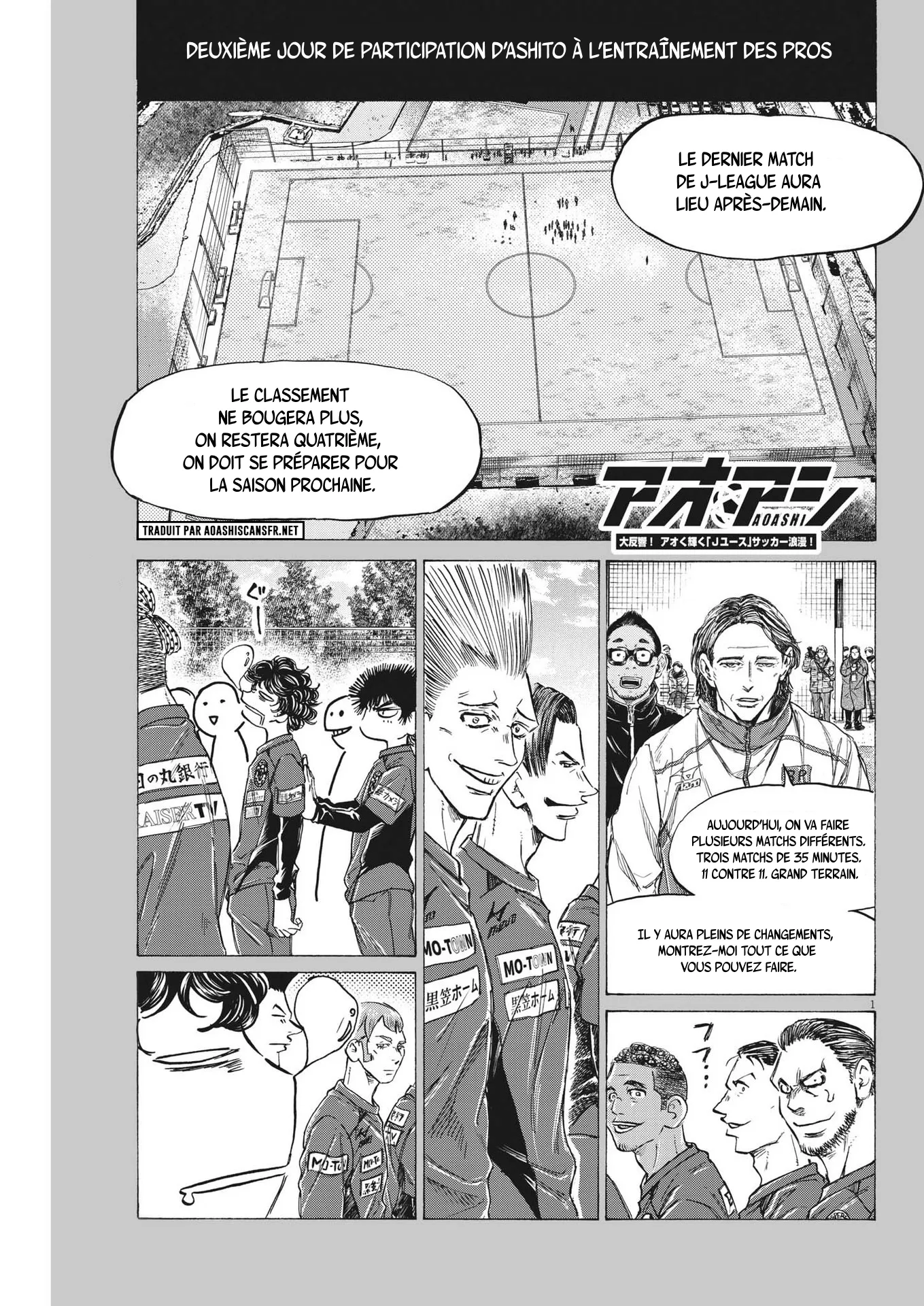 Read Ao Ashi FR Manga Online