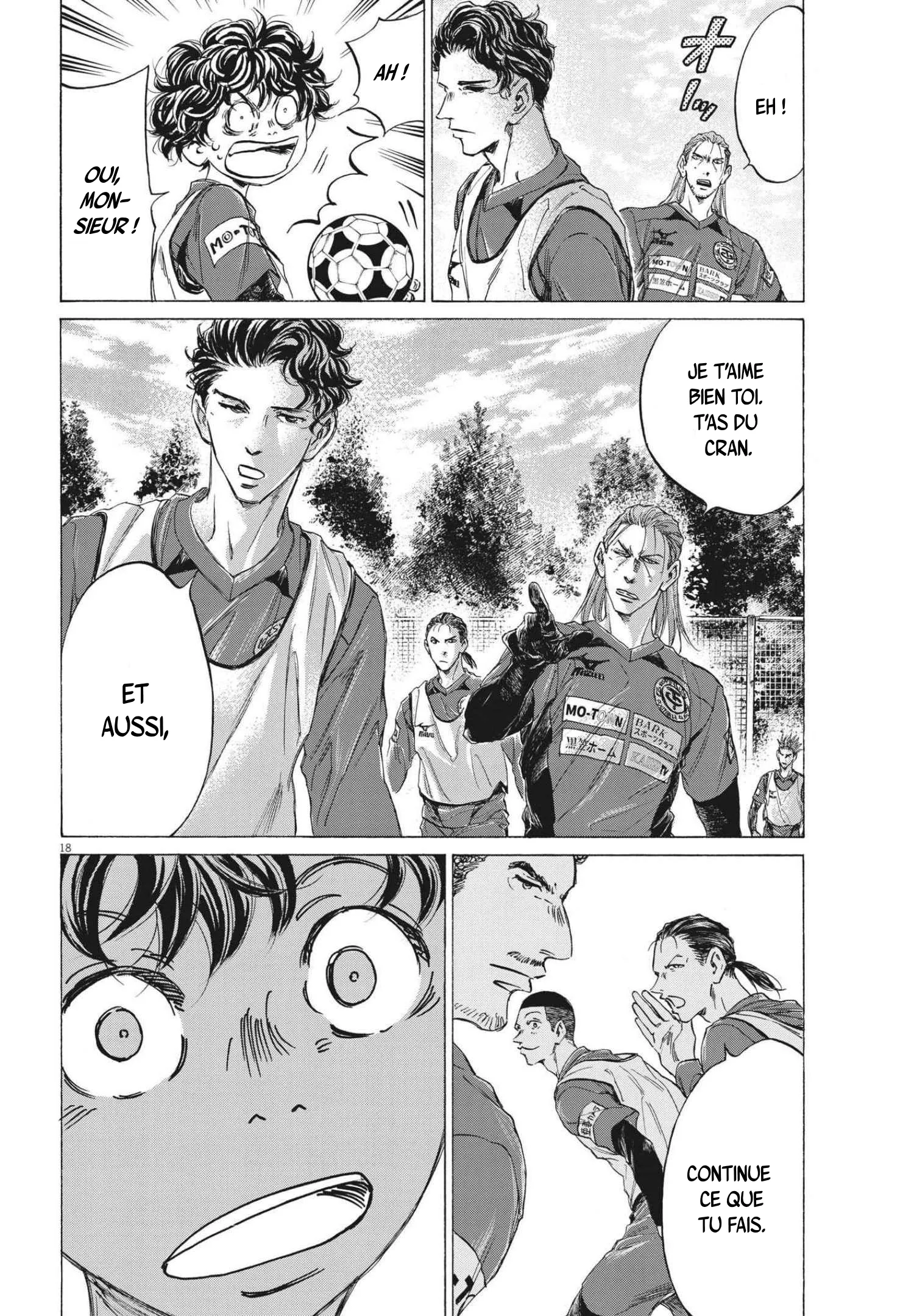 Read Ao Ashi FR Manga Online