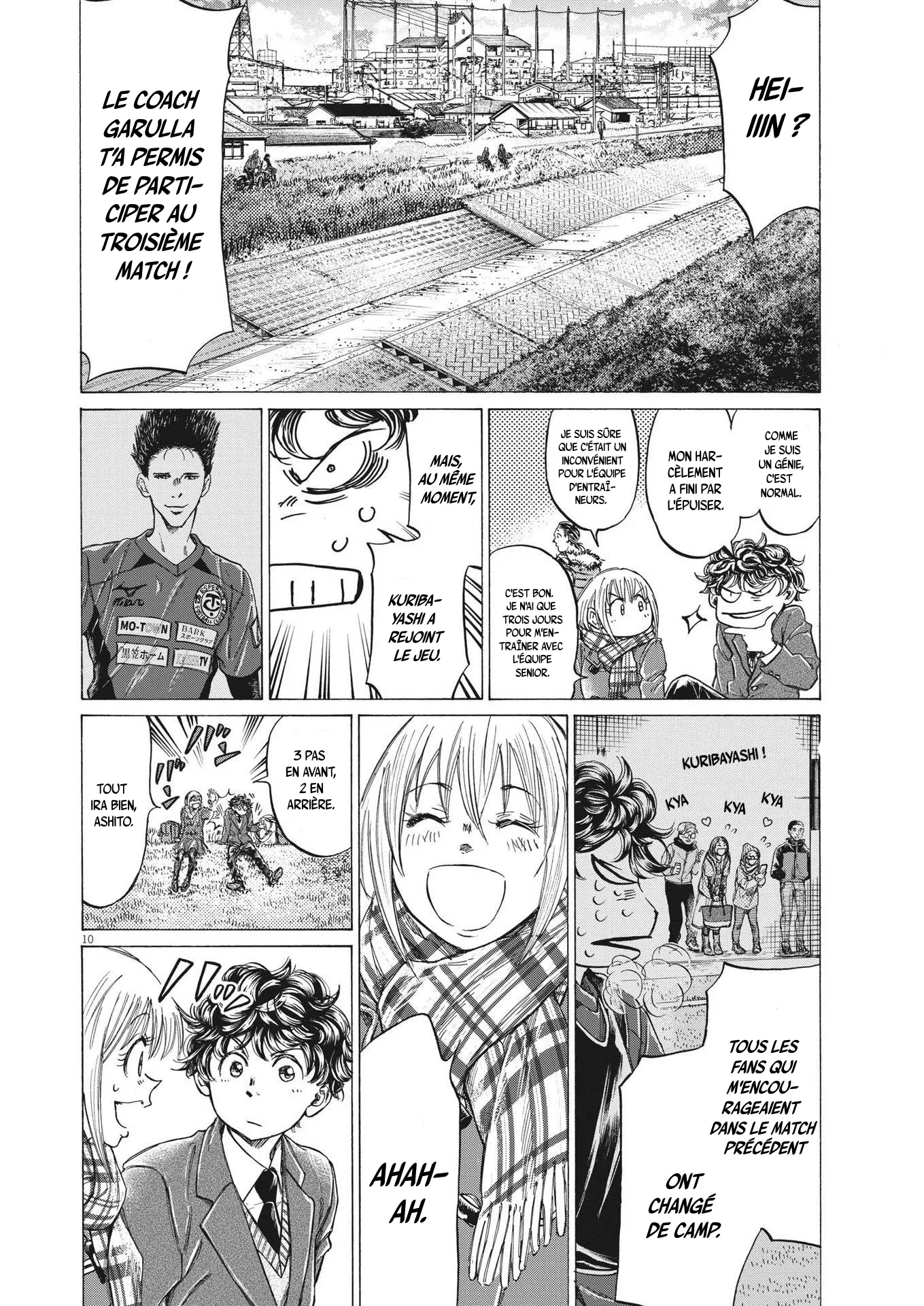 Read Ao Ashi FR Manga Online