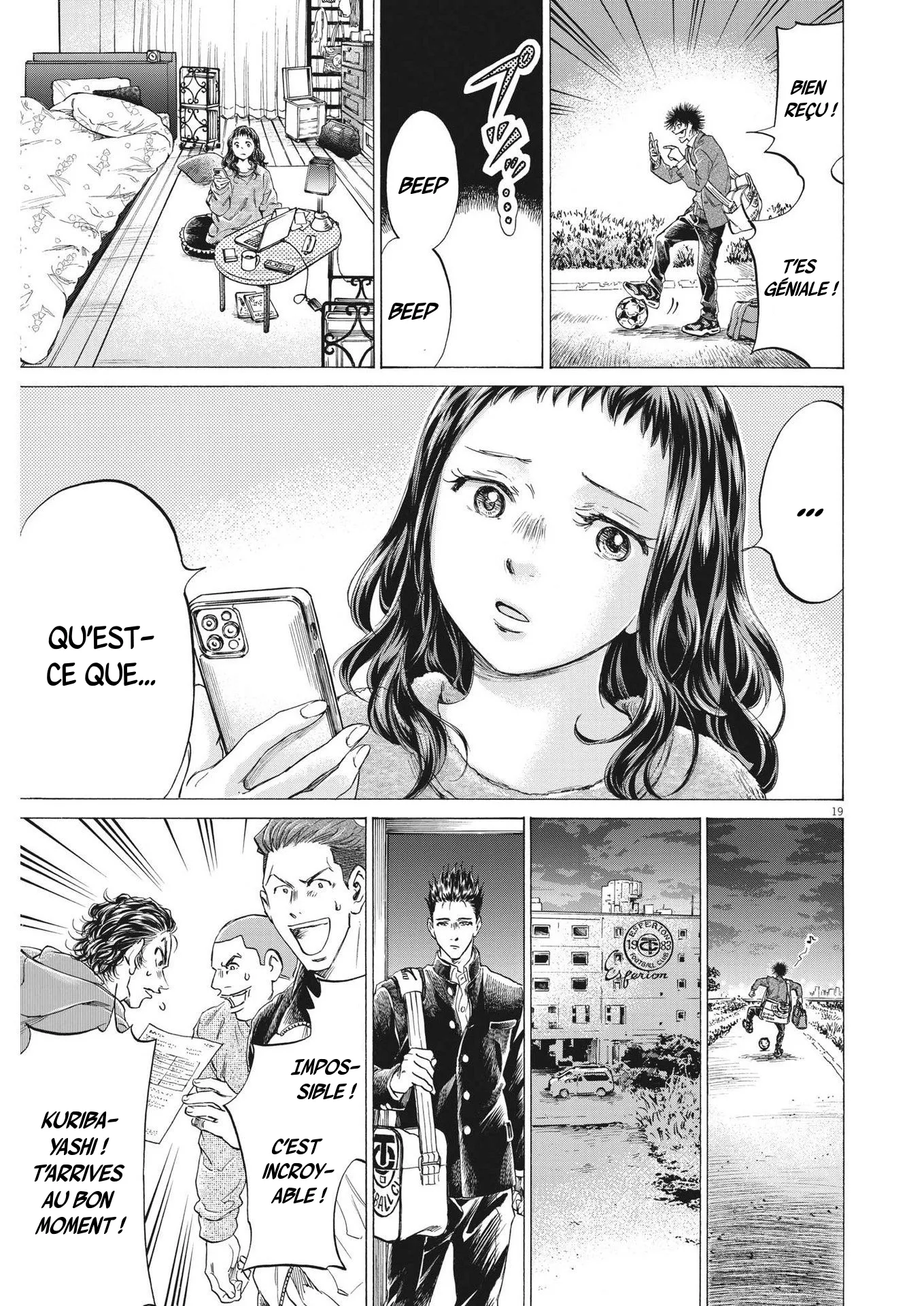 Read Ao Ashi FR Manga Online