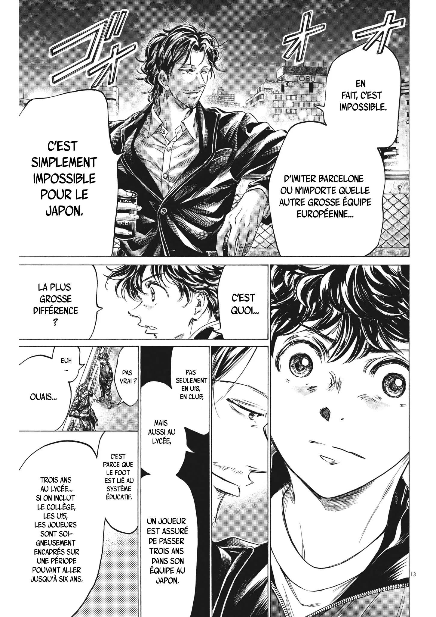 Read Ao Ashi FR Manga Online