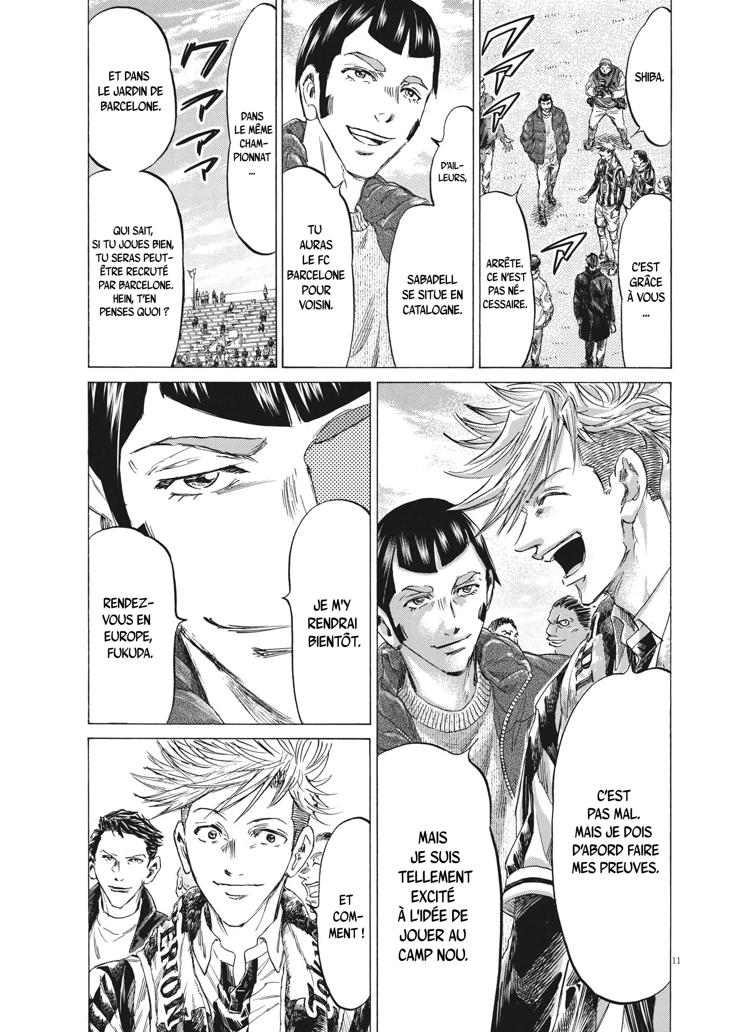 Read Ao Ashi FR Manga Online