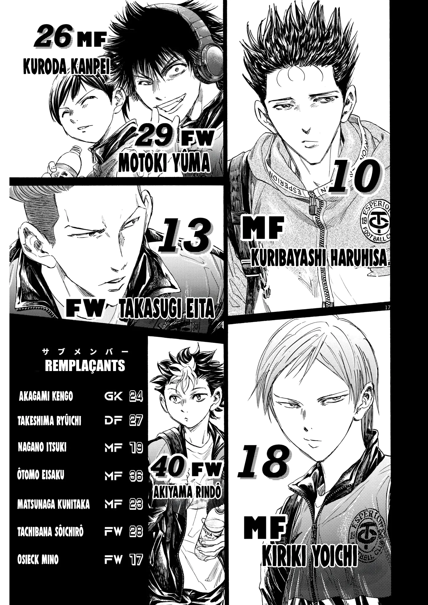 Read Ao Ashi FR Manga Online