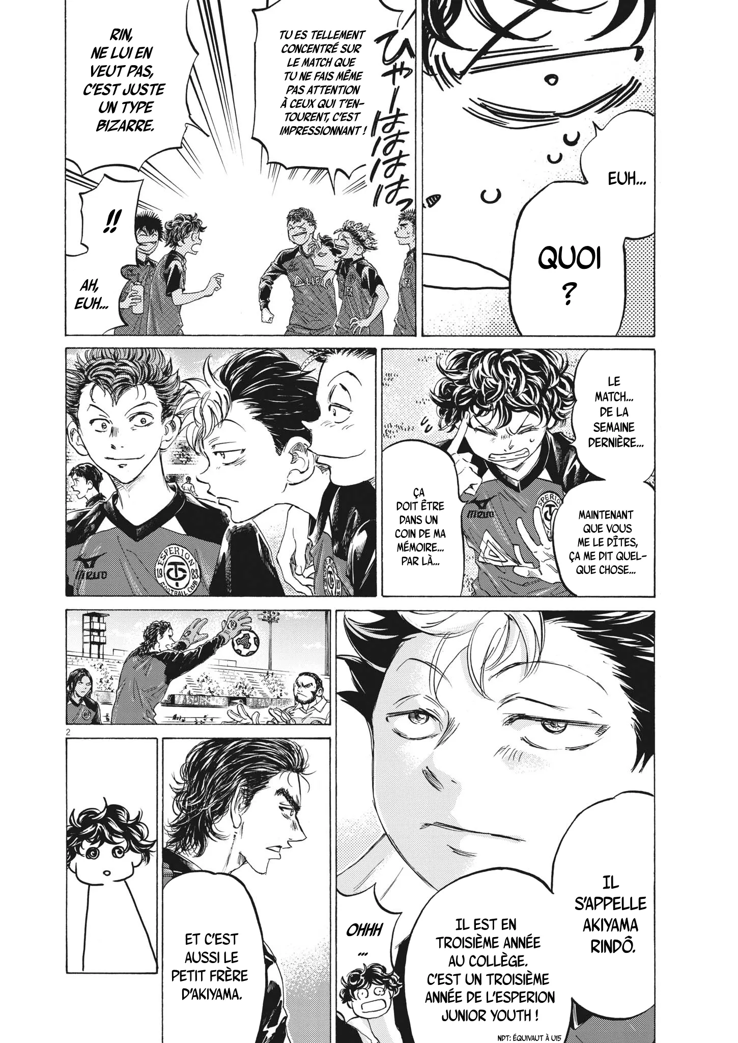 Read Ao Ashi FR Manga Online