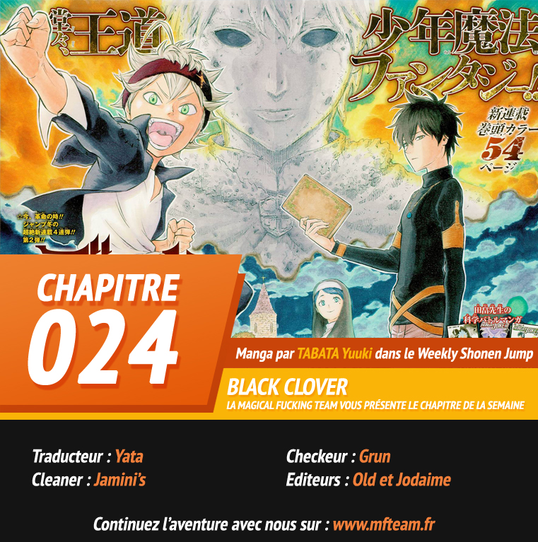 Read Black Clover FR Manga Online