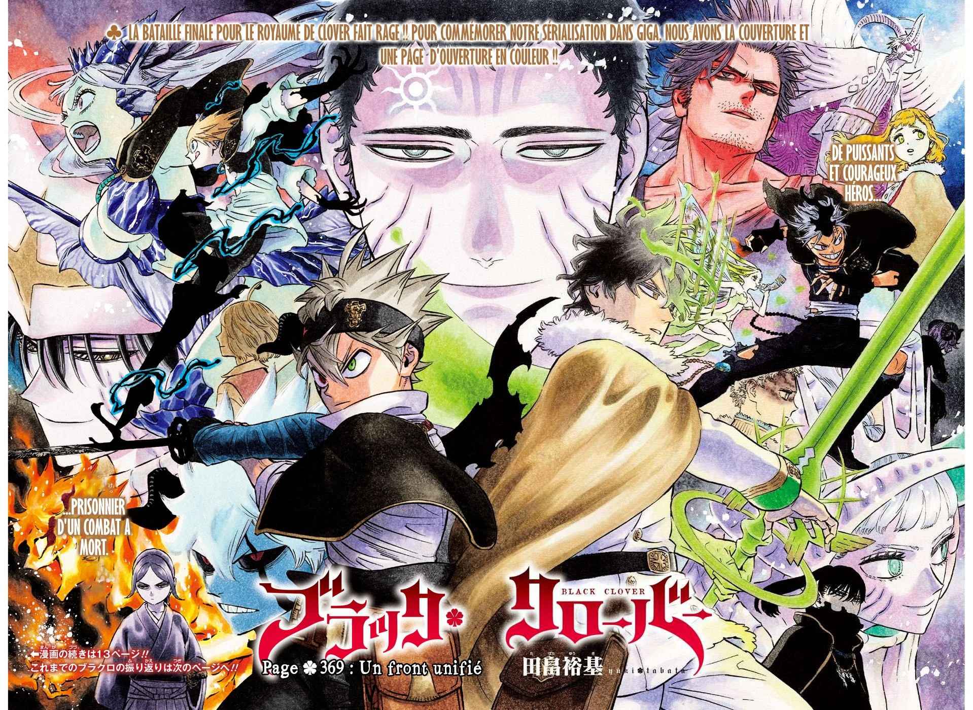Read Black Clover FR Manga Online